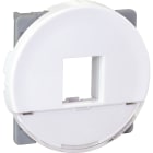 Eur Ohm - COMETE Plastron adaptateur noyaux RJ45 Keystone BLC