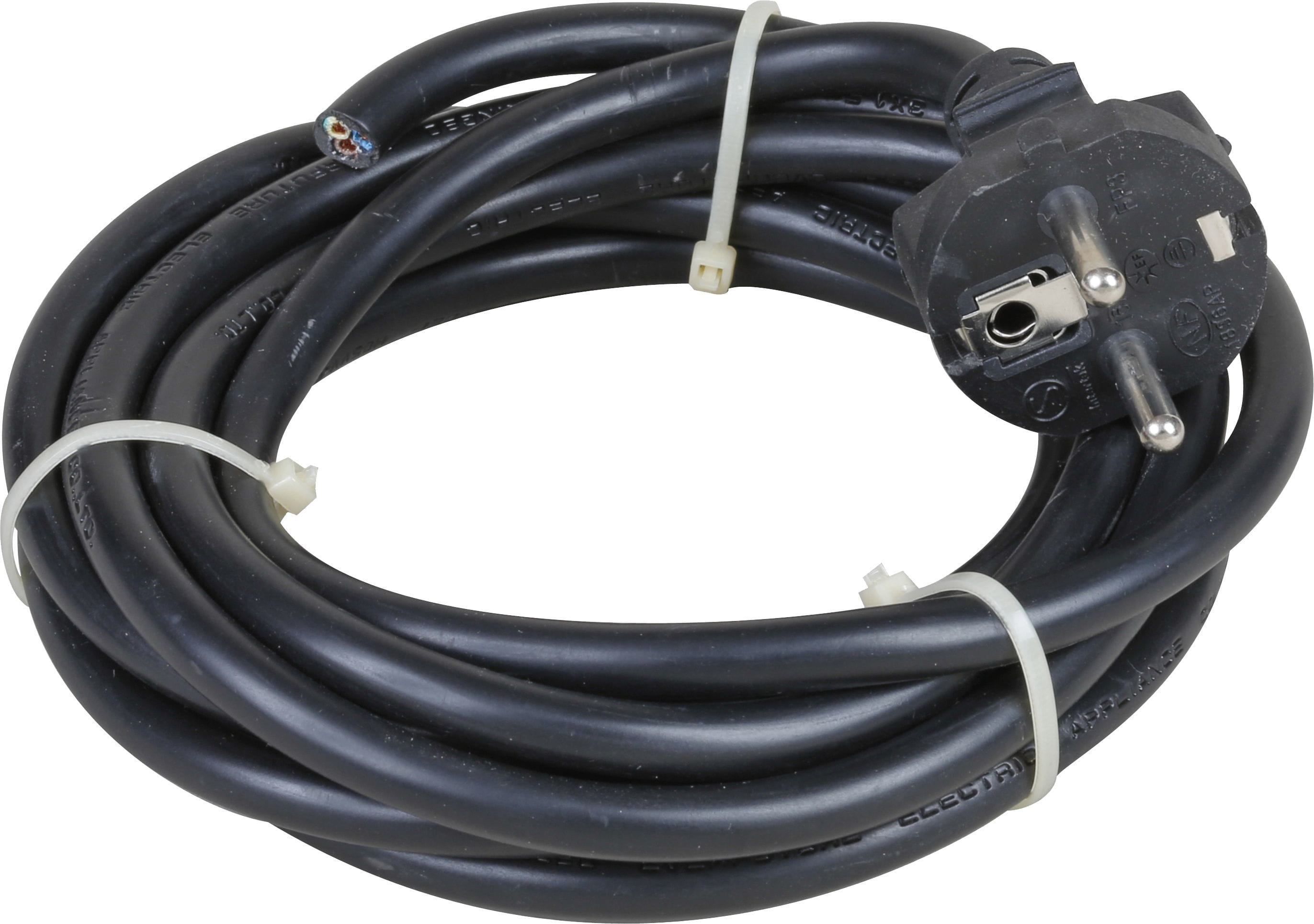 Eur Ohm - Cordon 3x1.5²  3m noir
