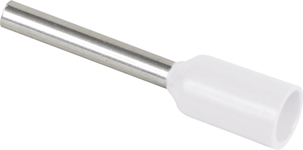Eur Ohm - Embout  0,5² blanc