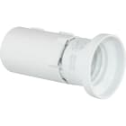 Eur Ohm - Douille de chantier E27 blanche