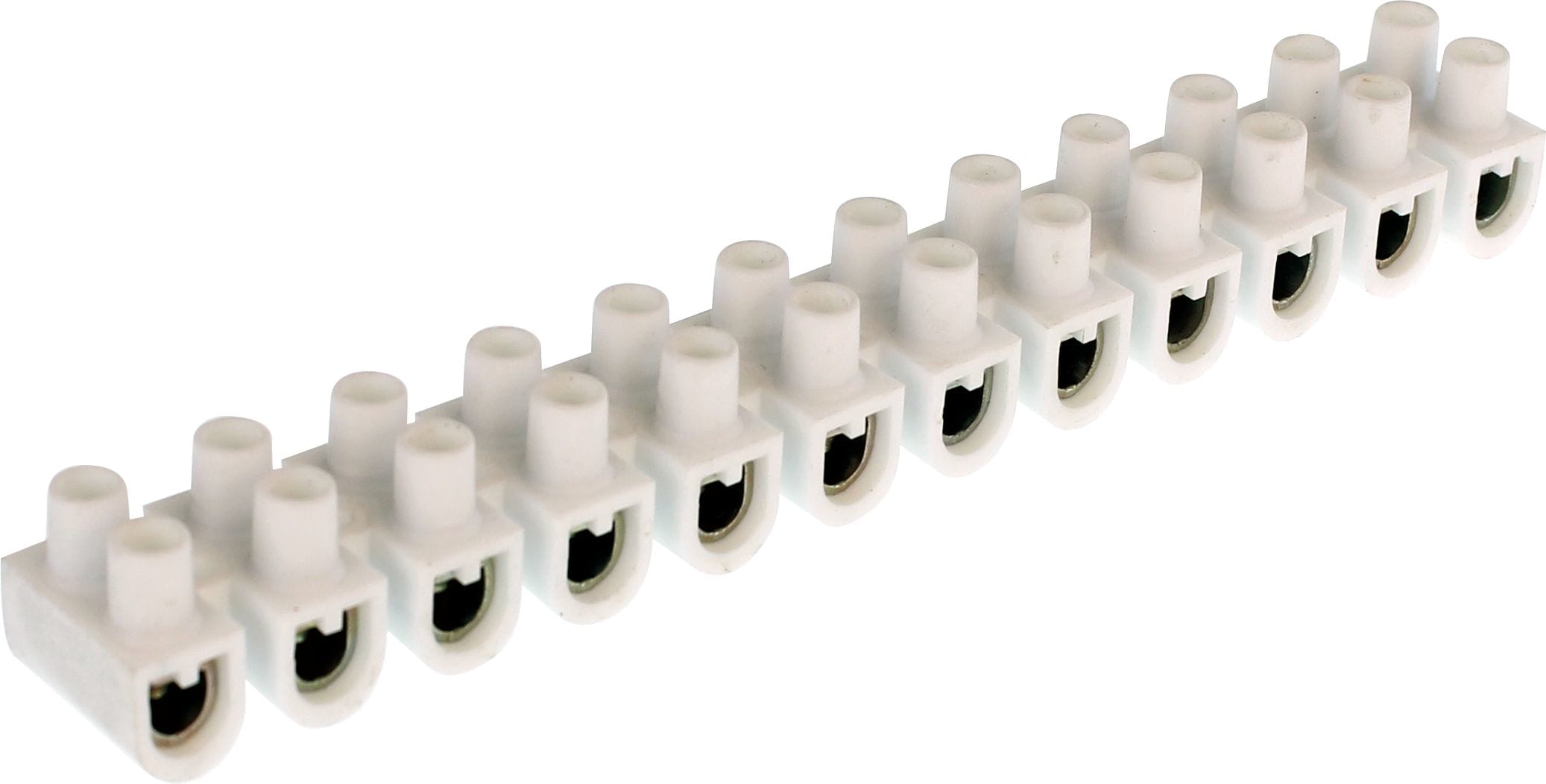 Eur Ohm - barette acier blanche 10mm²