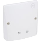 Eur Ohm - Sortie cble encast. IP44,  vis app.