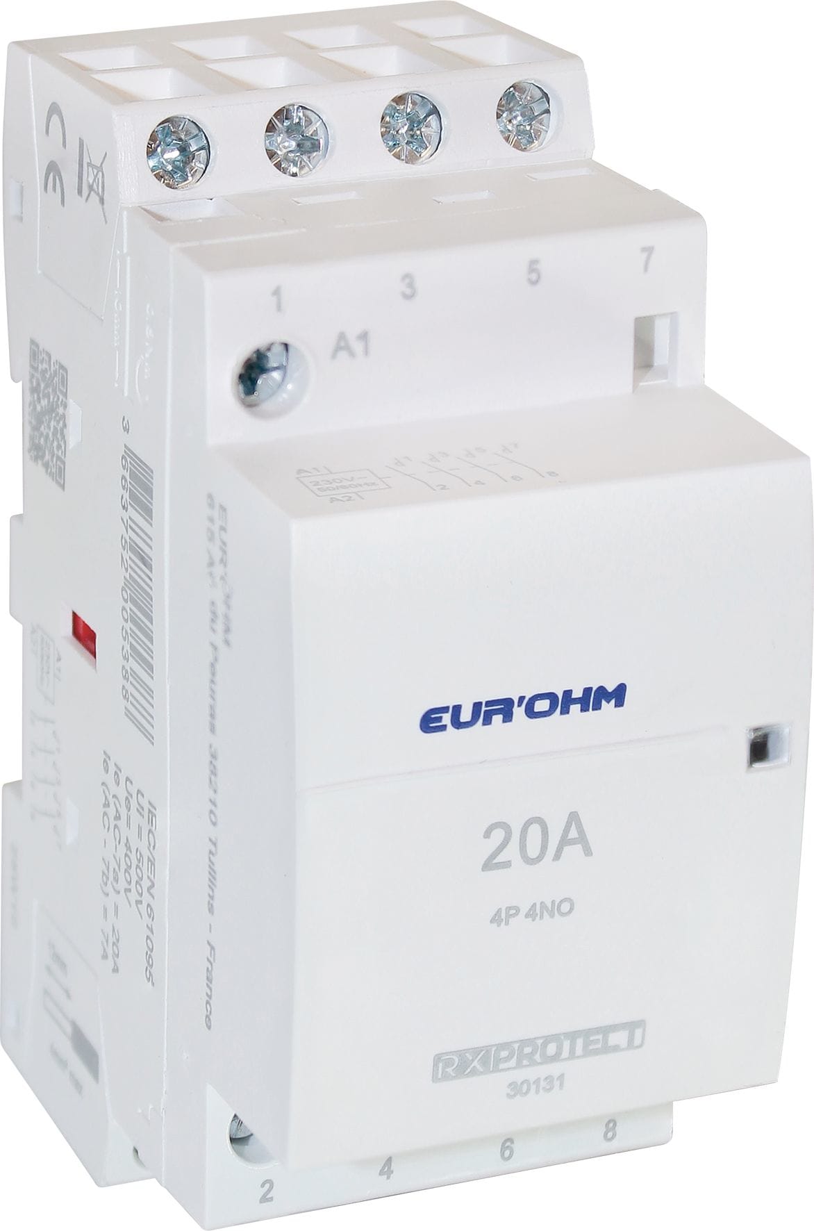 Eur Ohm - Contacteur 4x20A 220V 4NO
