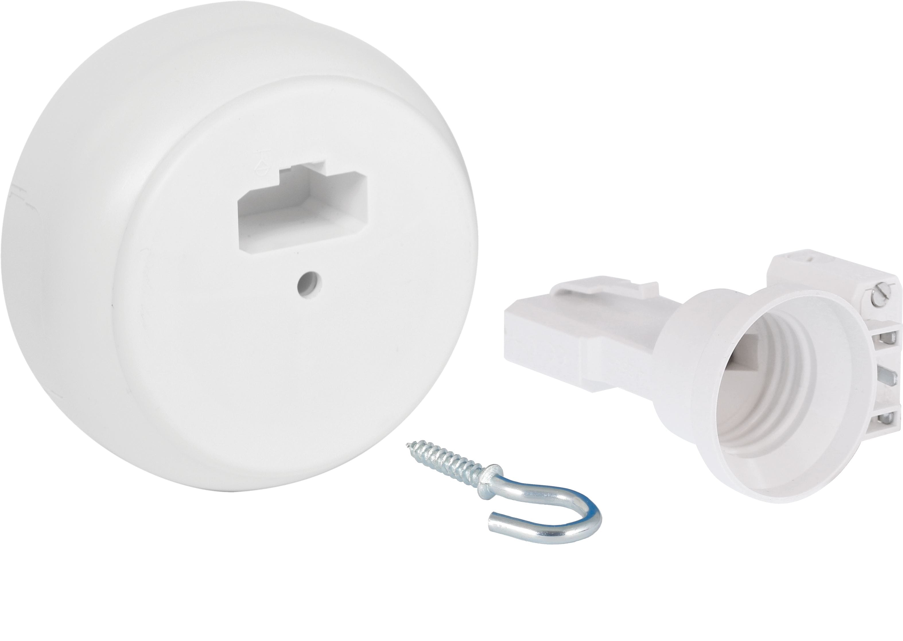 Eur Ohm - Bte ctre DCL saillie  + piton + douille E27