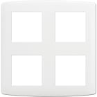 Eur Ohm - Plaque 2+2postes
