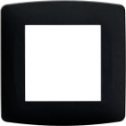 Eur Ohm - Plaque antracite 1 poste