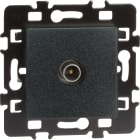 Eur Ohm - Prise TV anthracite