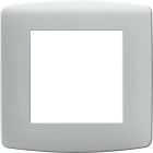 Eur Ohm - "Plaque ""silver"" 1 poste"