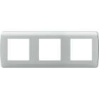 Eur Ohm - Plaque Alu 3p. ent71mm ESPRIT