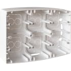 Eur Ohm - Cadre saillie 2x3 positionstes