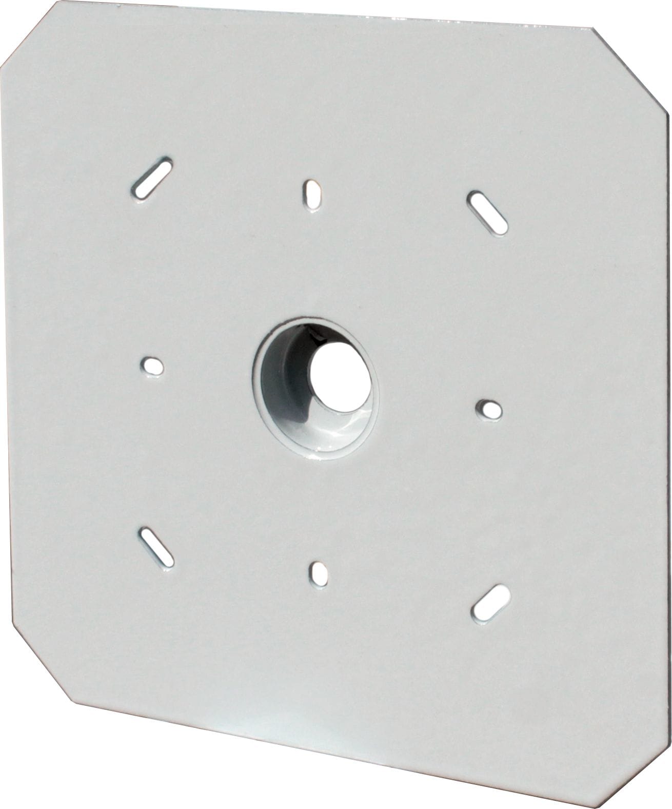 Eur Ohm - Plaque support 100x100mm app saillie pour isolation par l'extérieur
