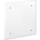 Eur Ohm - Couvercle de finition à vis 200x200 pour boite 52173