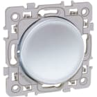 Eur Ohm - SQUARE BP 10A SILVER