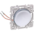 Eur Ohm - SQUARE POUS 10A lum. ou tém. SILVER