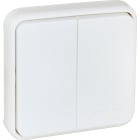 Eur Ohm - OXXO dble VV compos BLANC IP55