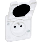 Eur Ohm - OXXO PC 2P+T compos BLANC IP55