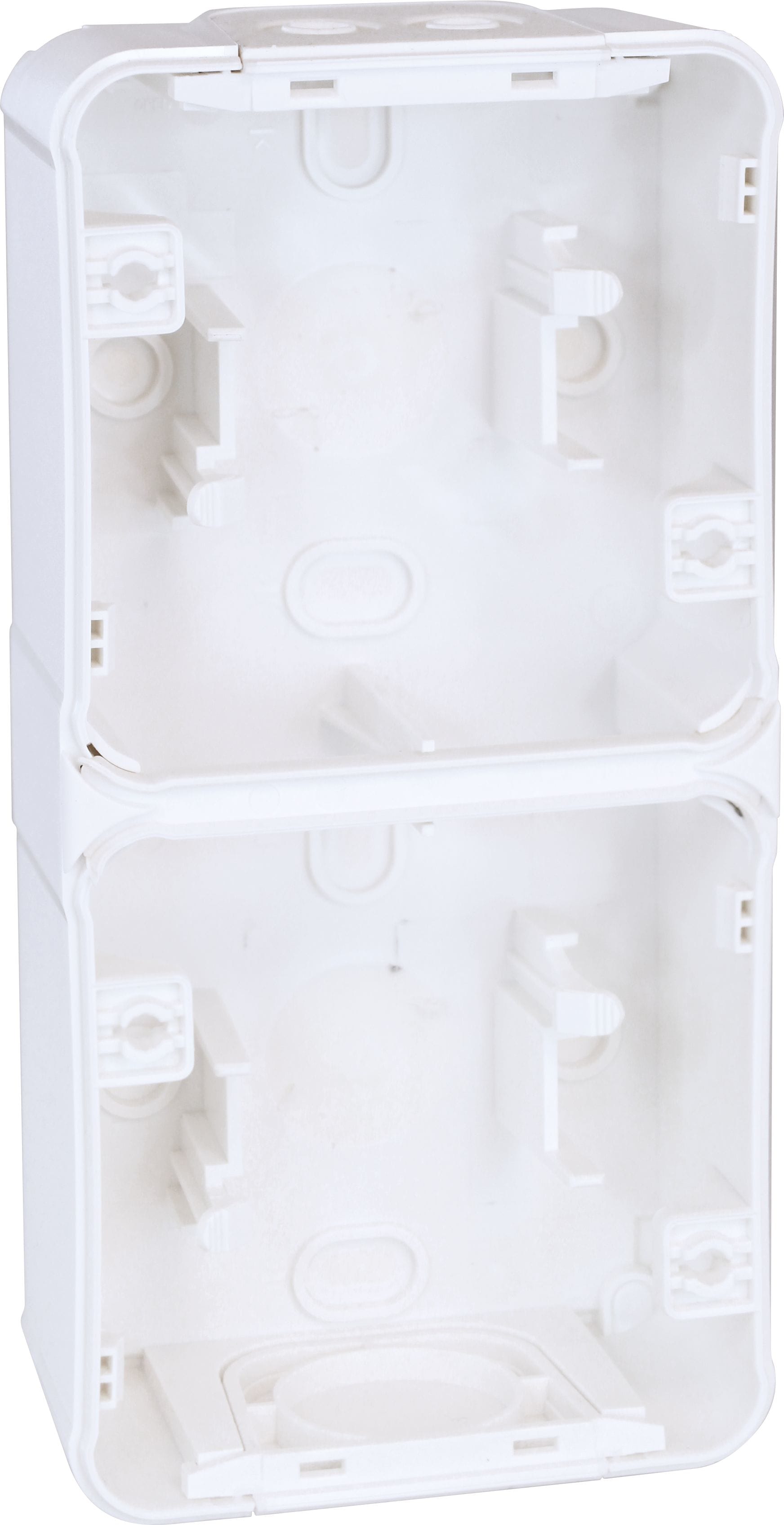 Eur Ohm - BOITE 2P BLANC vertic SAILLIE