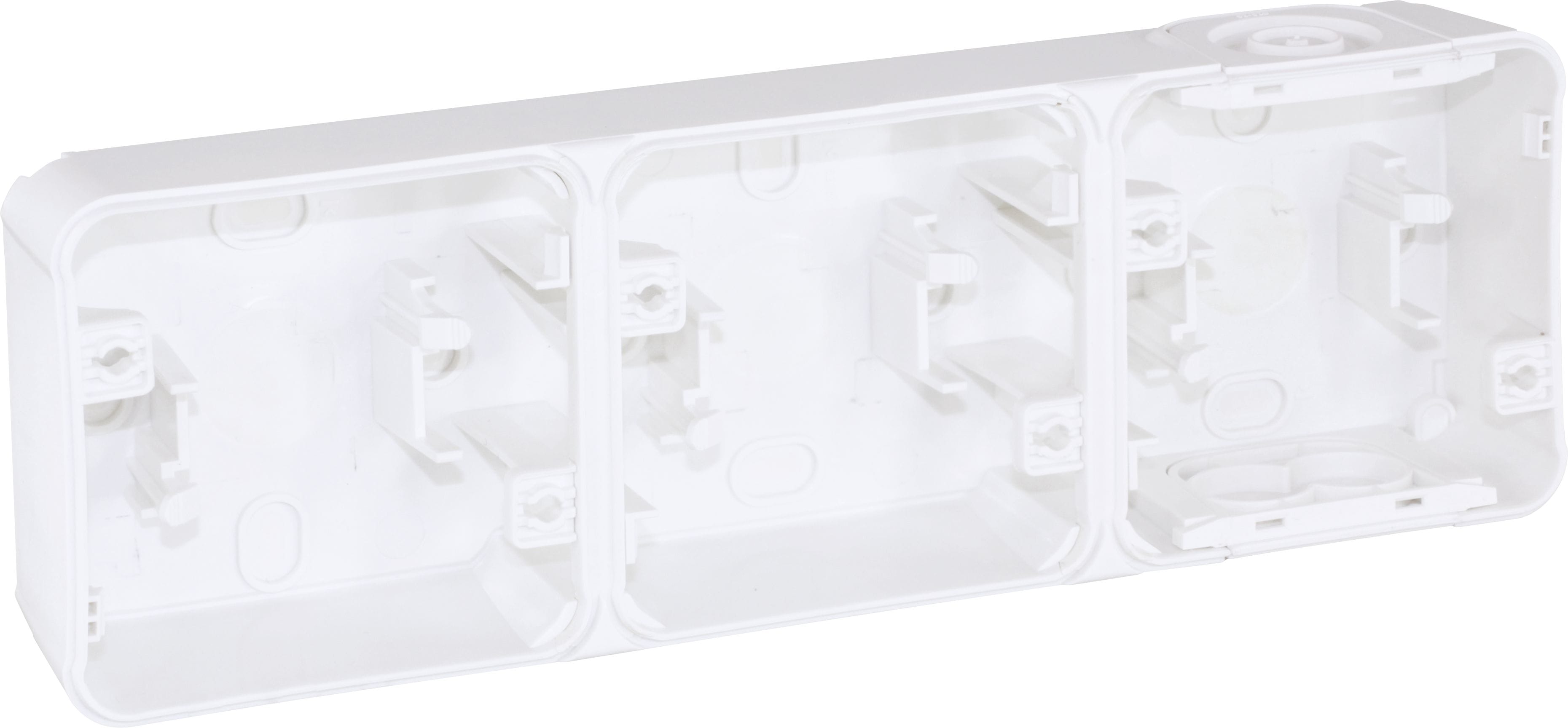 Eur Ohm - BOITE 3P BLANC horiz SAILLIE