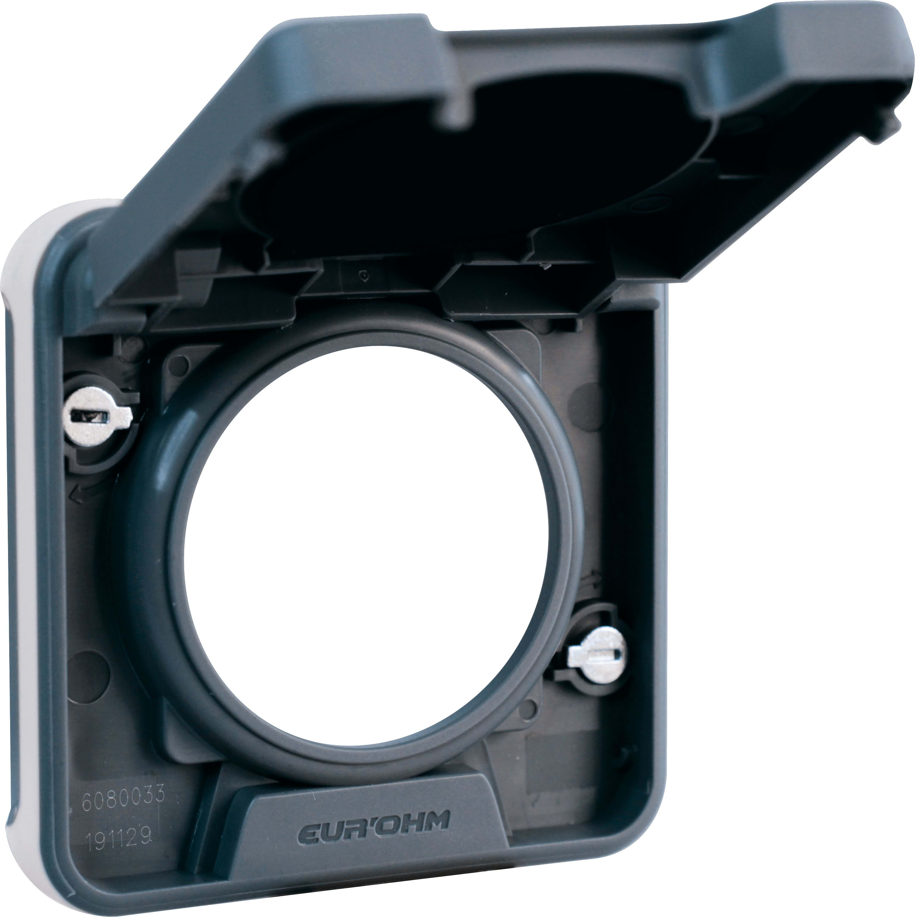 Eur Ohm - OXXO Cadre interm. fonction cde COMETE pour saillie gris IP55