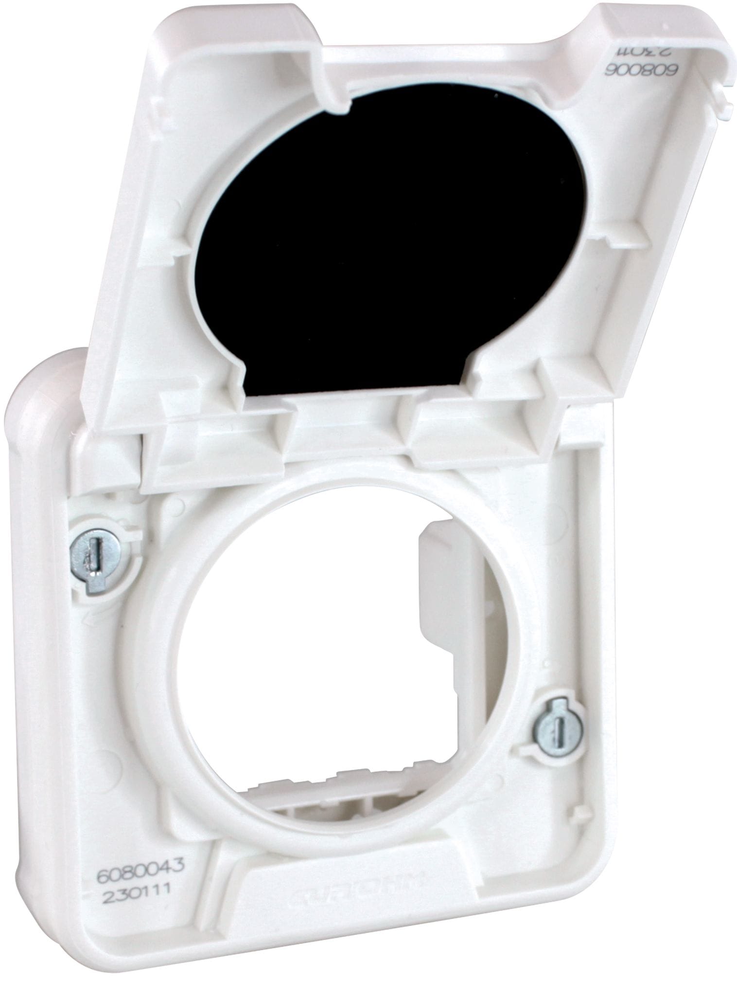 Eur Ohm - OXXO Adapt. avec couv. COMETE compos blanc IP55