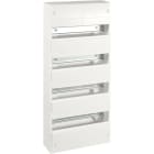Eur Ohm - Coffret 52 modules 4rangées avec bornier P+N+T
