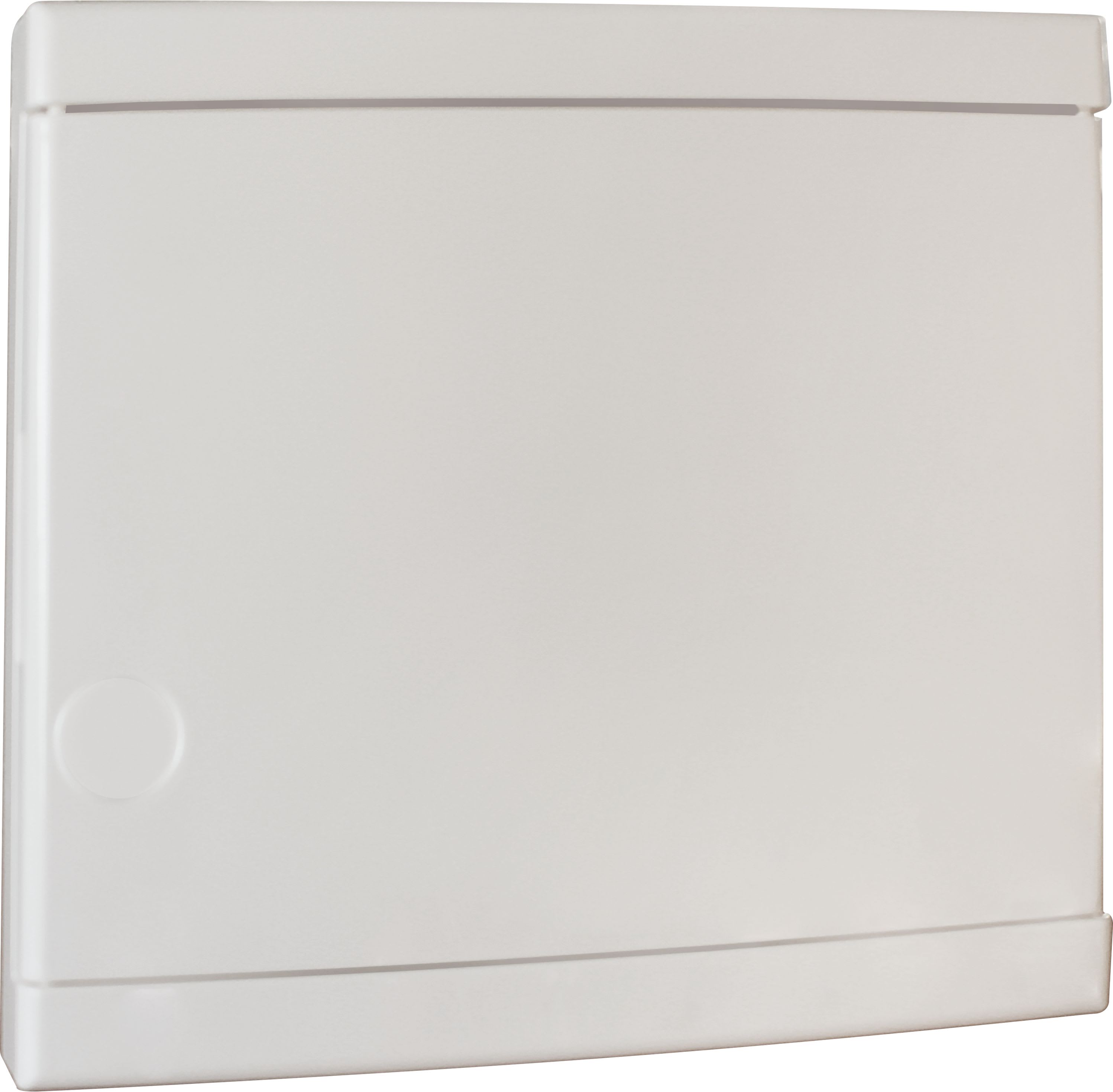 Eur Ohm - Porte pour coffret 13 modules blanche ( rajout serrure possible)