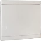 Eur Ohm - Porte pour coffret 13 modules blanche ( rajout serrure possible)