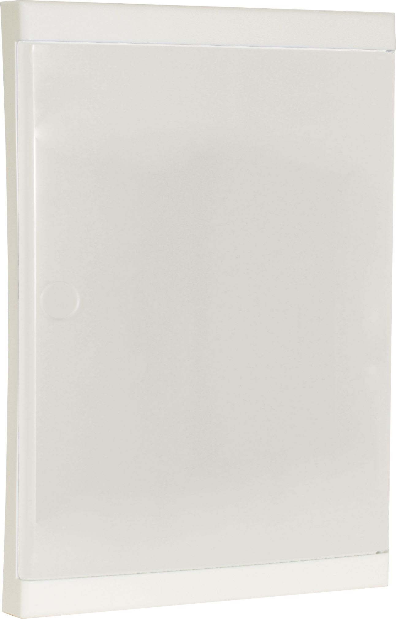 Eur Ohm - Porte pour coffret 26 modules blanche ( rajout serrure possible)