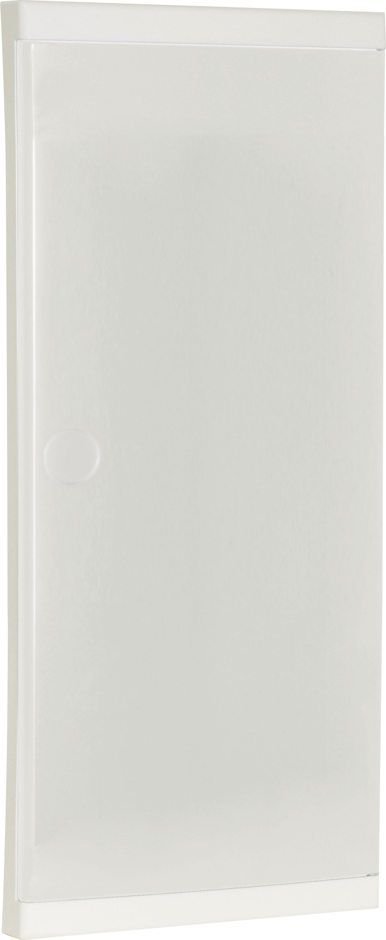 Eur Ohm - Porte pour coffret 39 modules blanche ( rajout serrure possible)