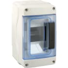 Eur Ohm - Coffret 3 modules IP65 entrées souples