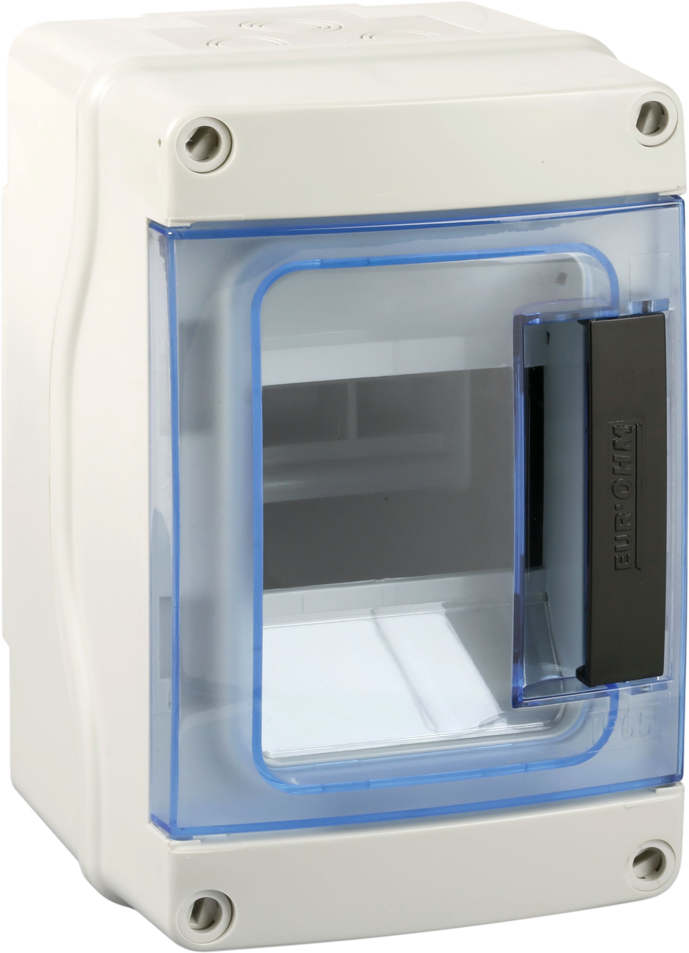 Eur Ohm - Coffret 4 modules IP65 entrées souples