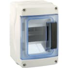 Eur Ohm - Coffret 4 modules IP65 entrées souples