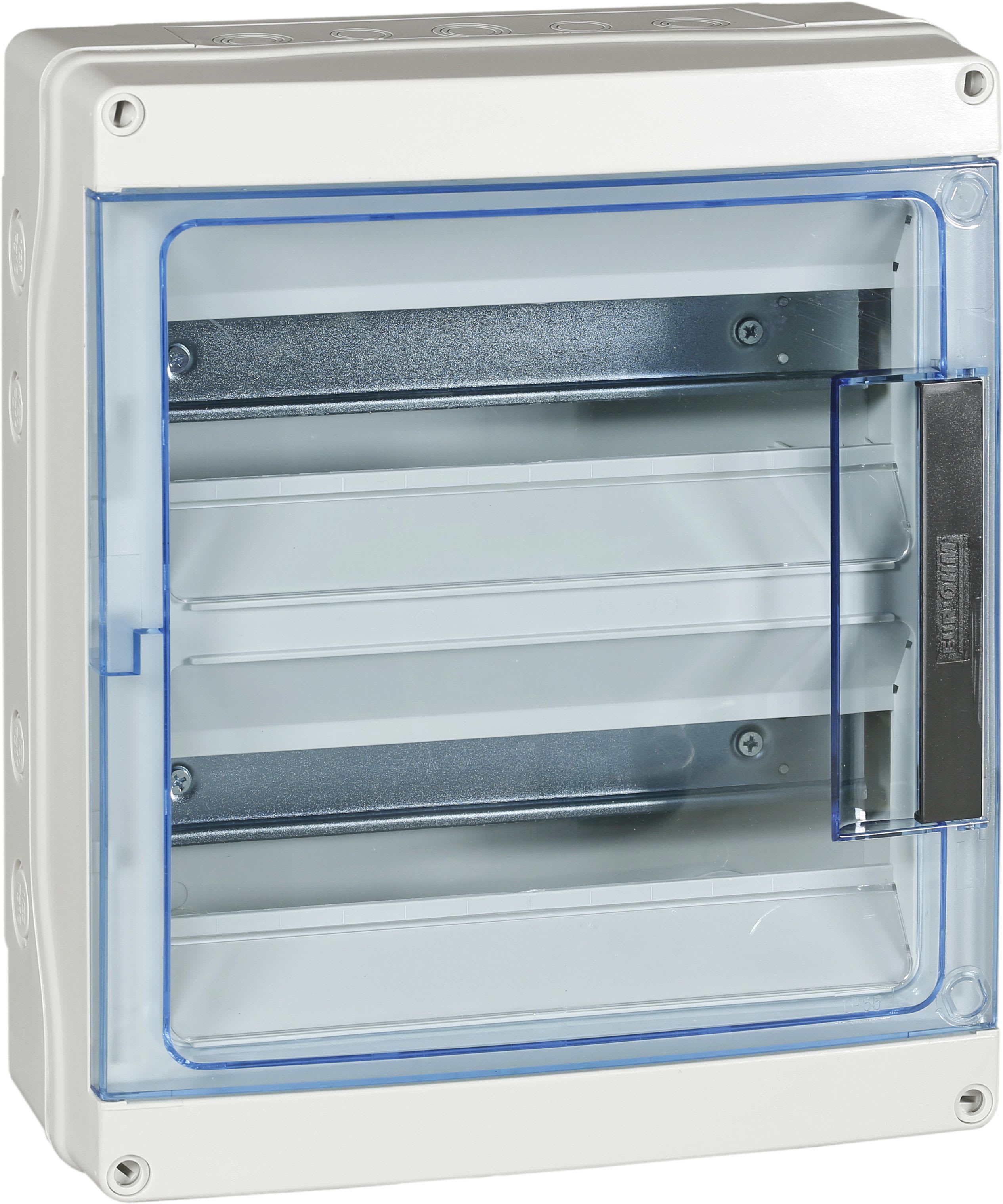 Eur Ohm - Coffret 24 modules 2X12 IP65 entrées souples