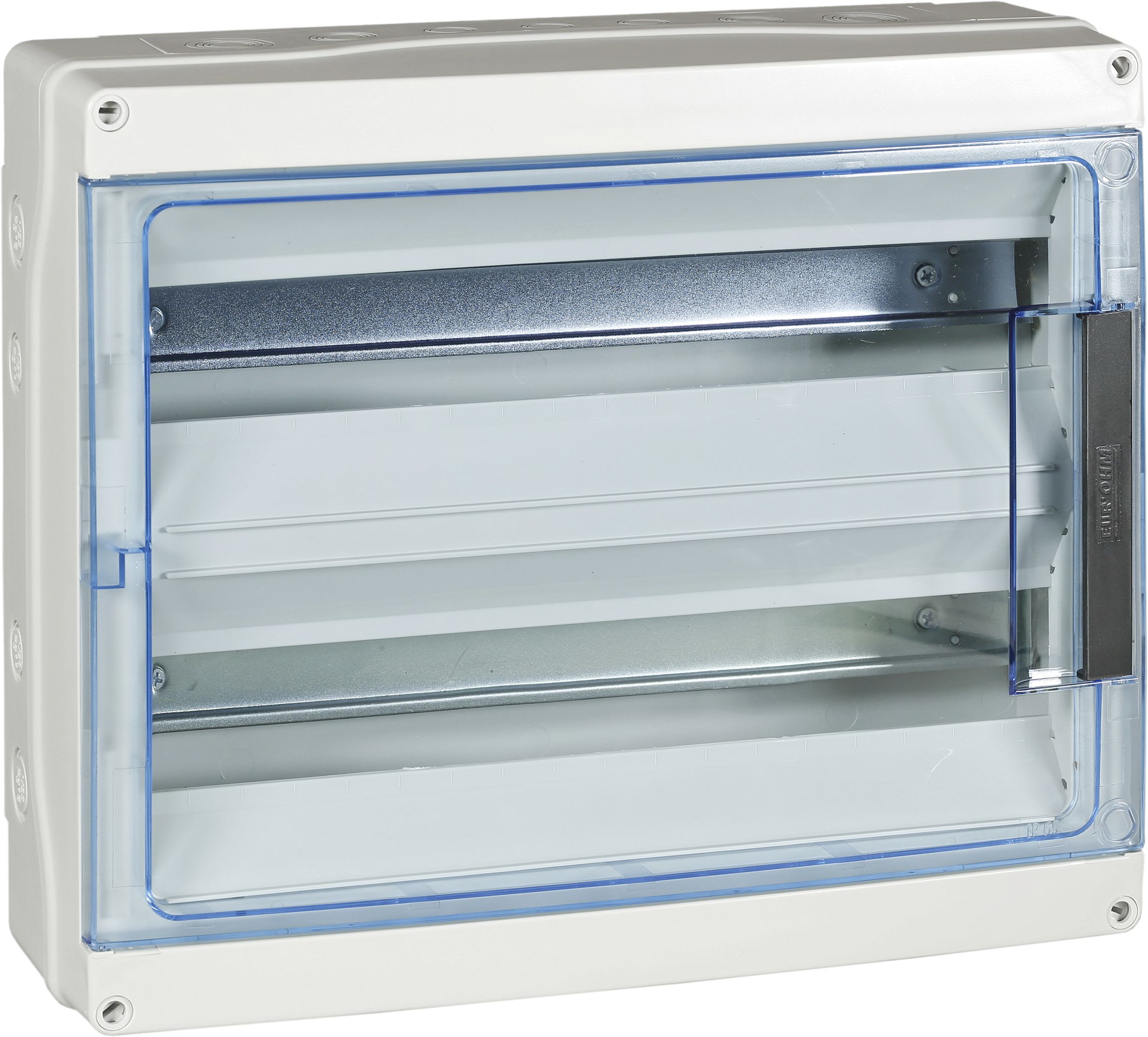 Eur Ohm - Coffret 36 modules 2X18 IP65 entrées souples