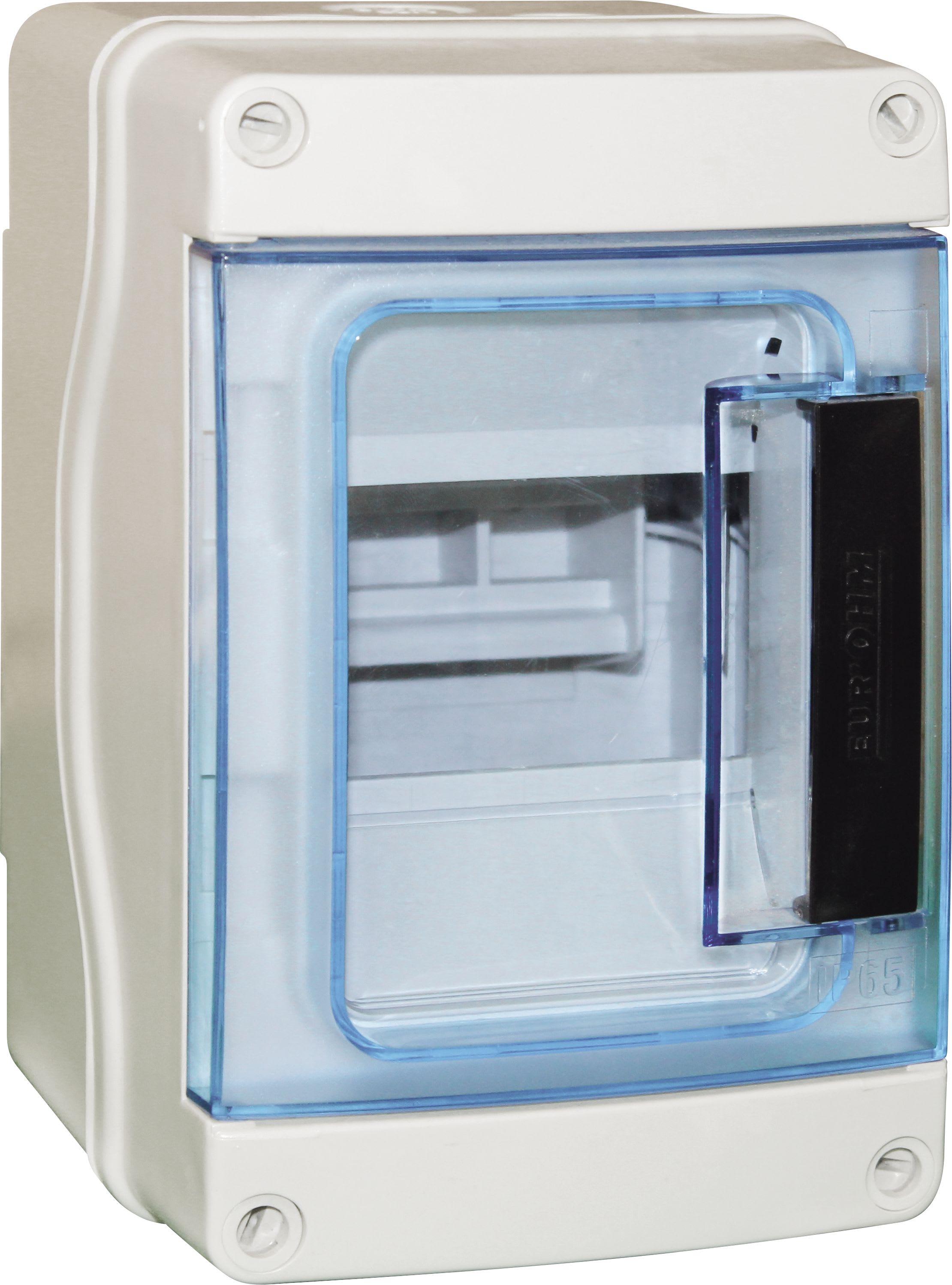 Eur Ohm - Coffret 4 modules IP65 opercules