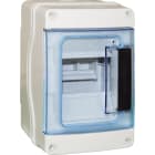 Eur Ohm - Coffret 4 modules IP65 opercules