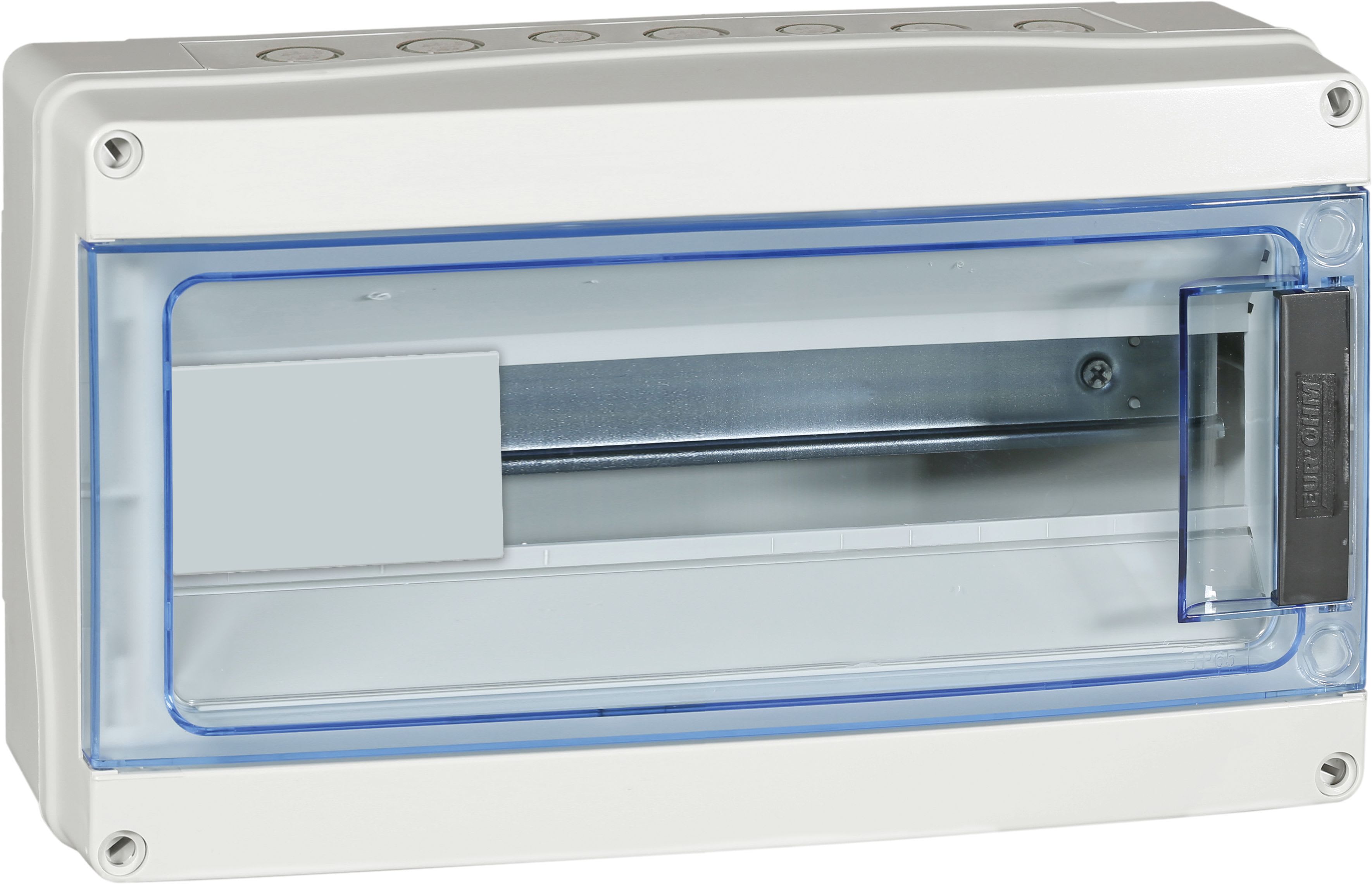 Eur Ohm - Coffret 18 modules IP65 opercules