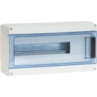 Eur Ohm - Coffret 18 modules IP65 lisse