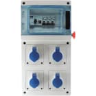 Eur Ohm - Coffret de chantier mono 4PC 2P+T