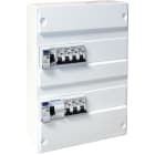 Eur Ohm - Tableau équ. 2R 2xID+7 disjoncteurs