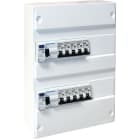 Eur Ohm - Tableau équ. 2R 2xID+10 disjoncteurs
