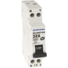 Eur Ohm - Disjoncteur 1P+N 32A courbe Øconnexion vis haut/bas 3kA