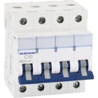 Eur Ohm - Disjoncteur 4P 10A courbe C connexion vis/vis 6kA NF