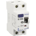 Eur Ohm - Interrupteur différentiel 40A 1P+N 30mA connexion haut/basType AC