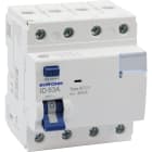 Eur Ohm - Interrupteur différentiel 63A 3P+N 30mA connexion haut/bas vis Classe AC NF