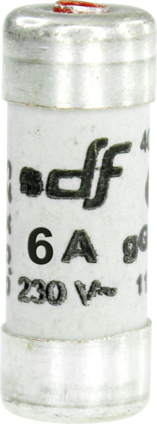 Eur Ohm - Fus 6A à voyant gF8,5x23