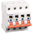 Eur Ohm - Inter. 4P 32A AC22A à coupure pleinement visible