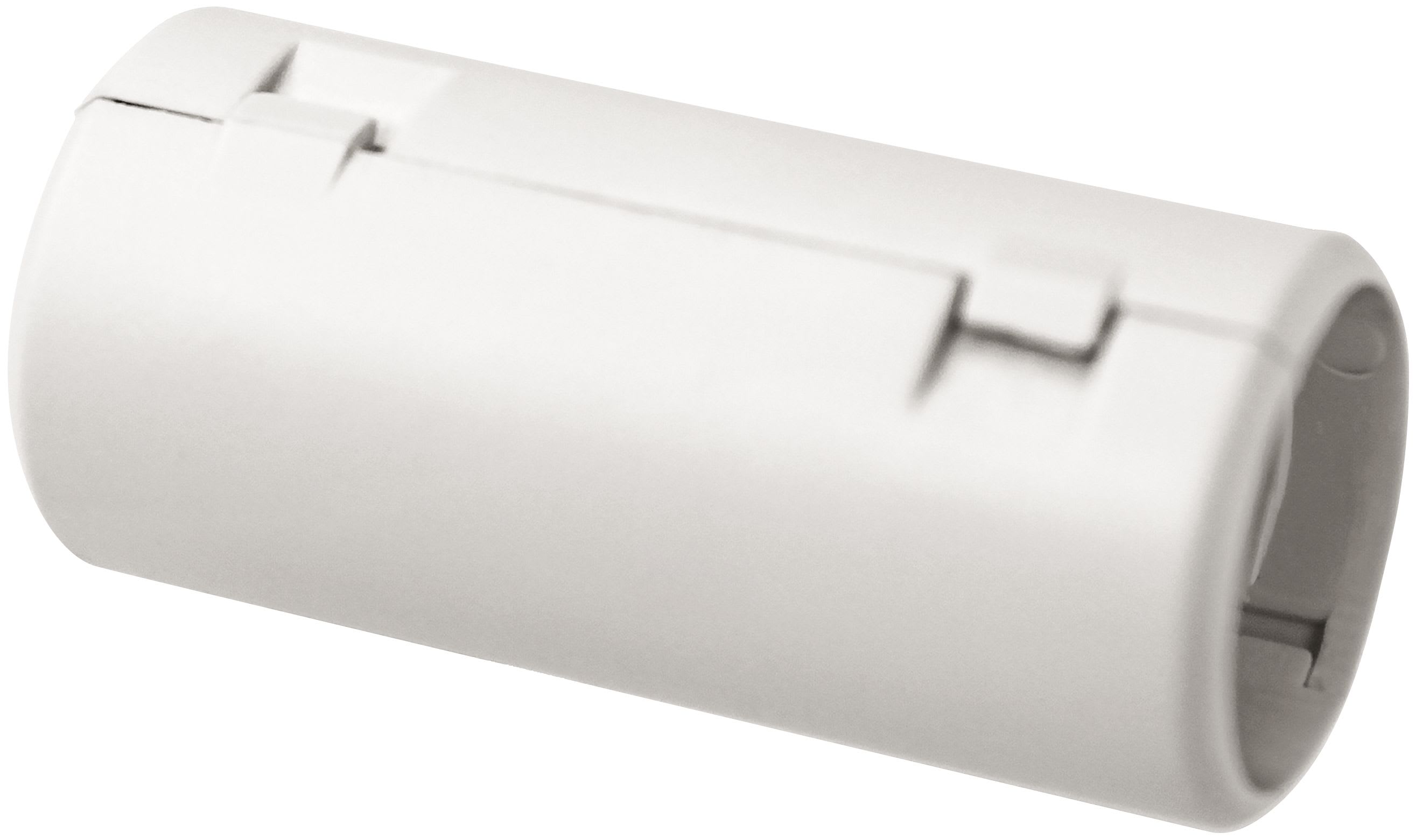 Eur Ohm - Manchon ouvrable Ø20mm gris