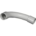 Eur Ohm - Grande courbe Ø25mm gris