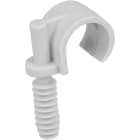 Eur Ohm - Lot (seau) de 200 clips/chev. Ø20